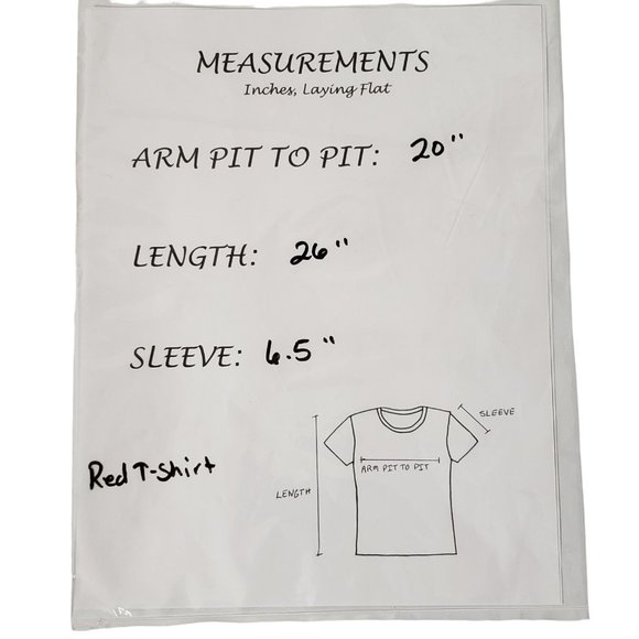 Red t-shirt, Hunt Club summer top - Picture 8 of 8